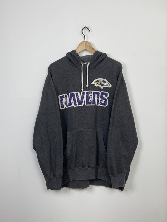 NFL RAVENS HOODIE VINTAGE (XL)